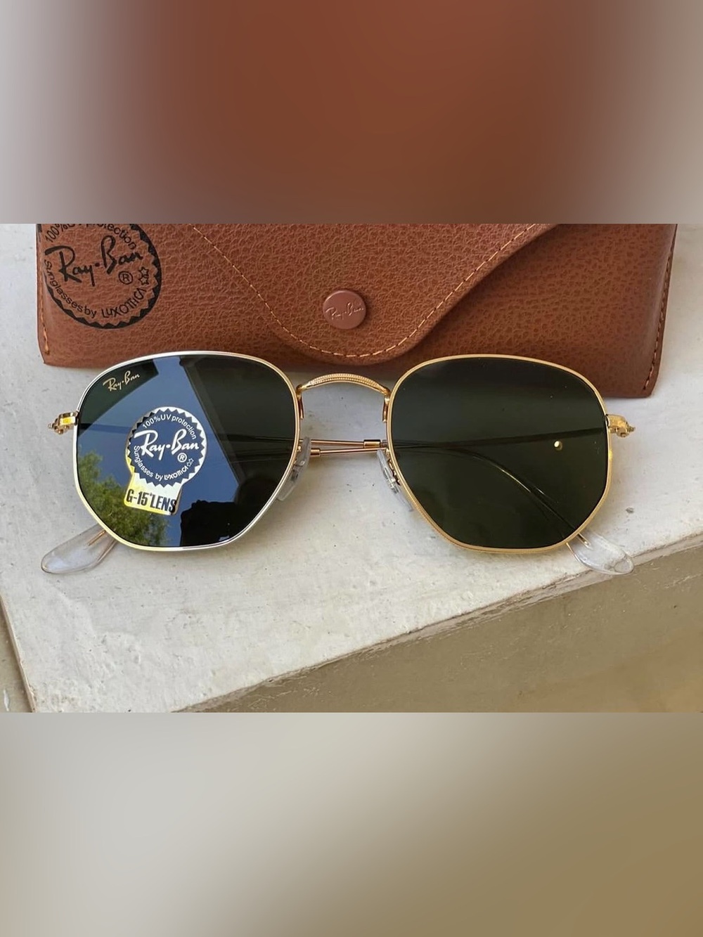 Ray-Ban hexagonal Sunglasses 51mm